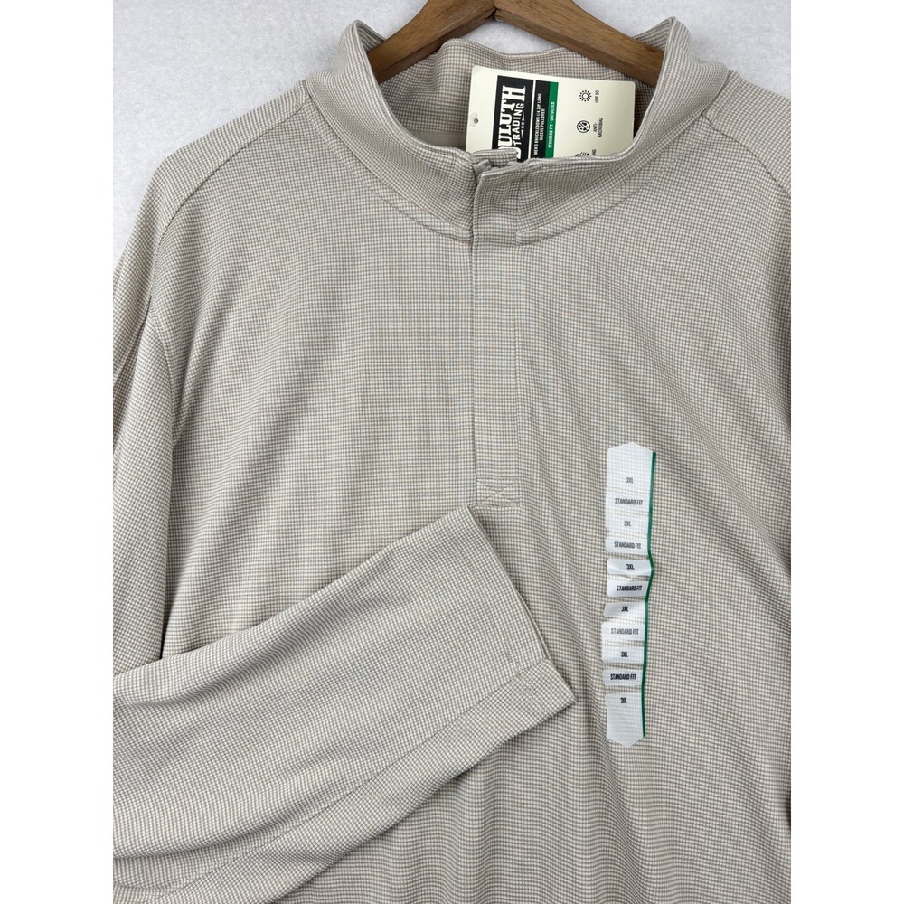 Duluth Trading Quarter Zip Mens 3XL Knuckledown Pullover NWT